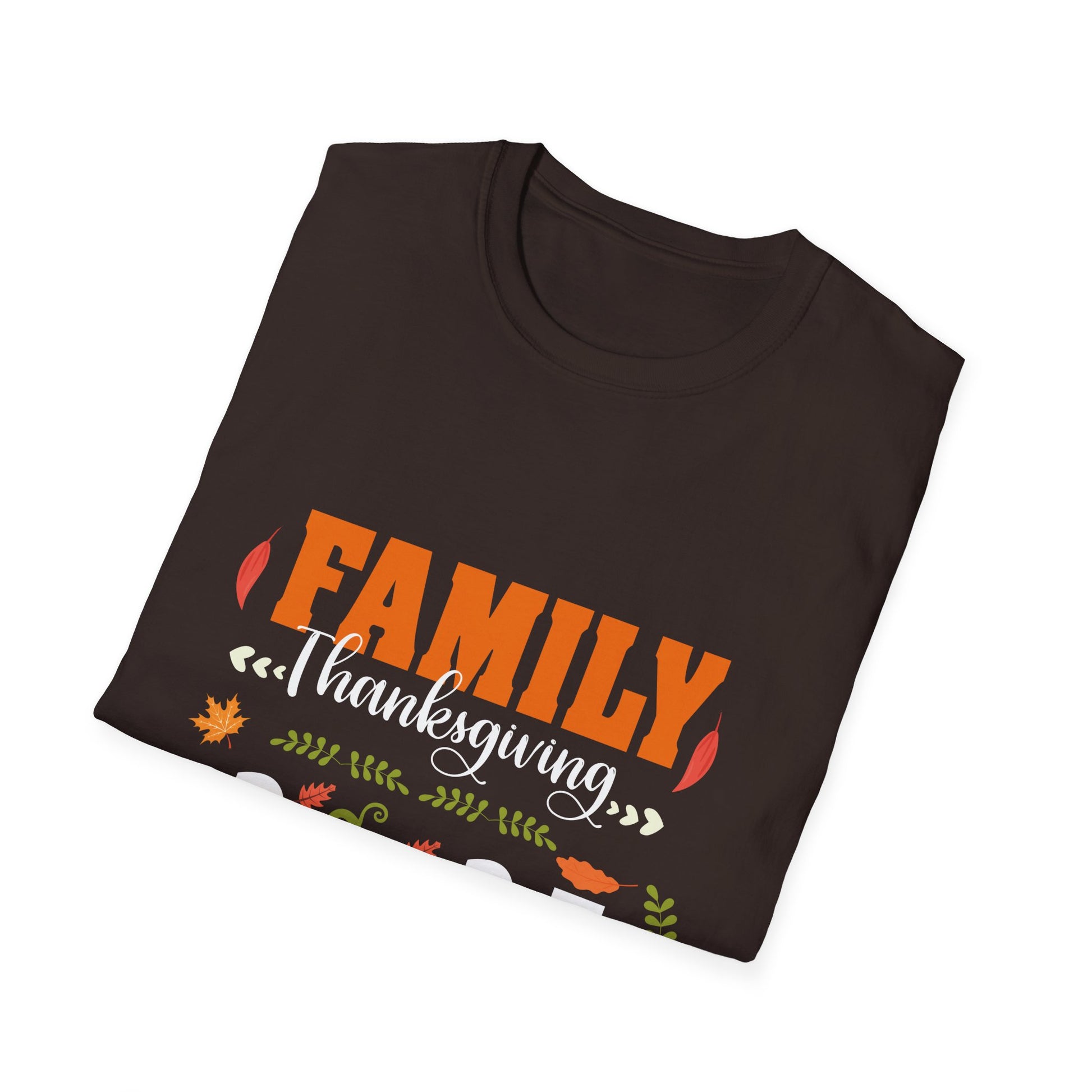 Thankful for My Family 2025 Thanksgiving T-Shirt  Unisex T-Shirt