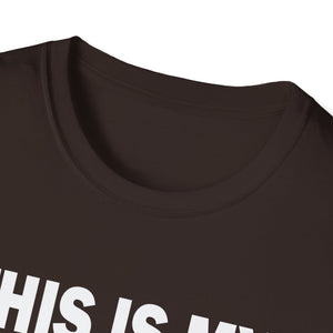 Funny Halloween Shirt Joke Inflation Halloween Costume  Unisex Softstyle T-Shirt