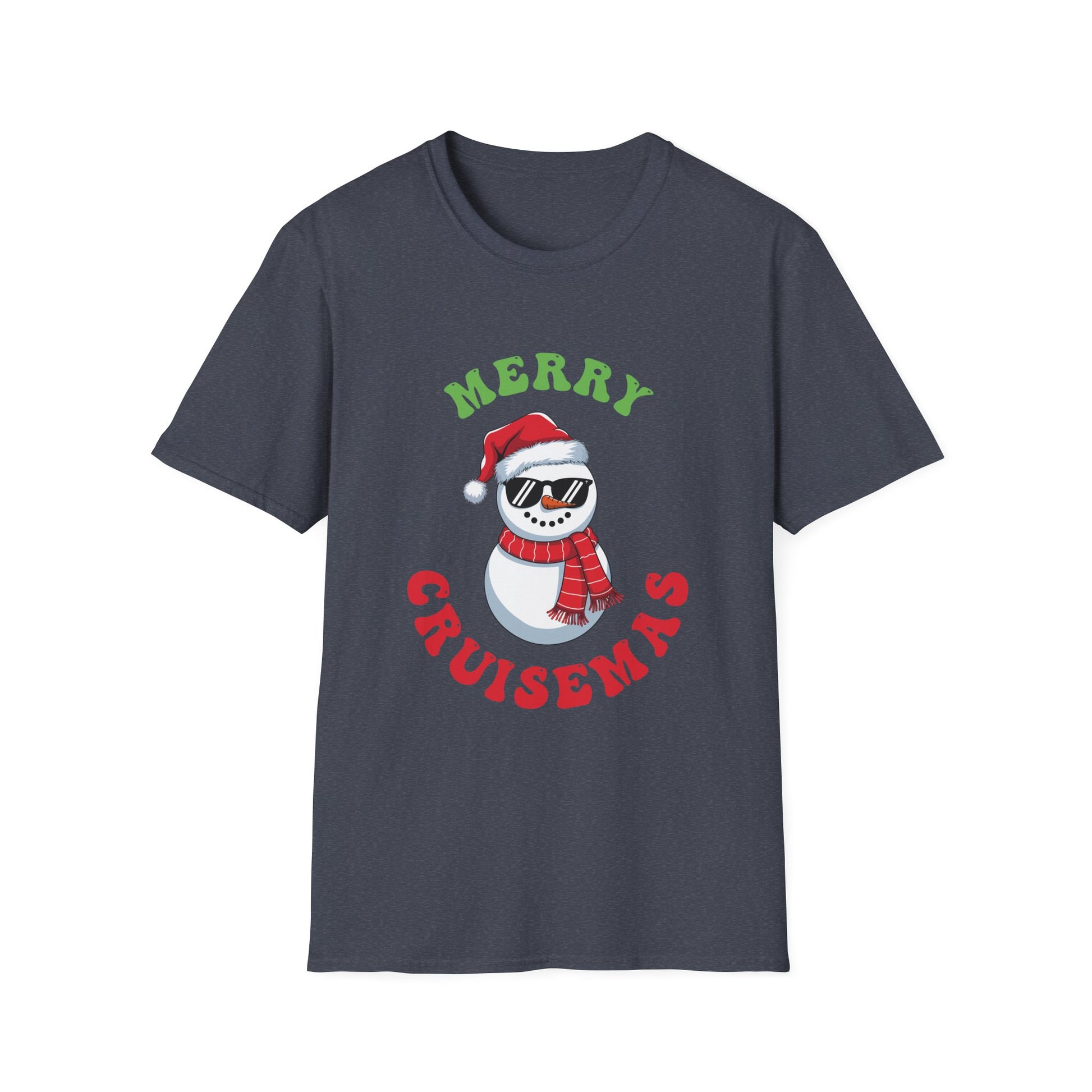 Merry Cruisemas 2025 Christmas Santa Snowman Cruise T-Shirt