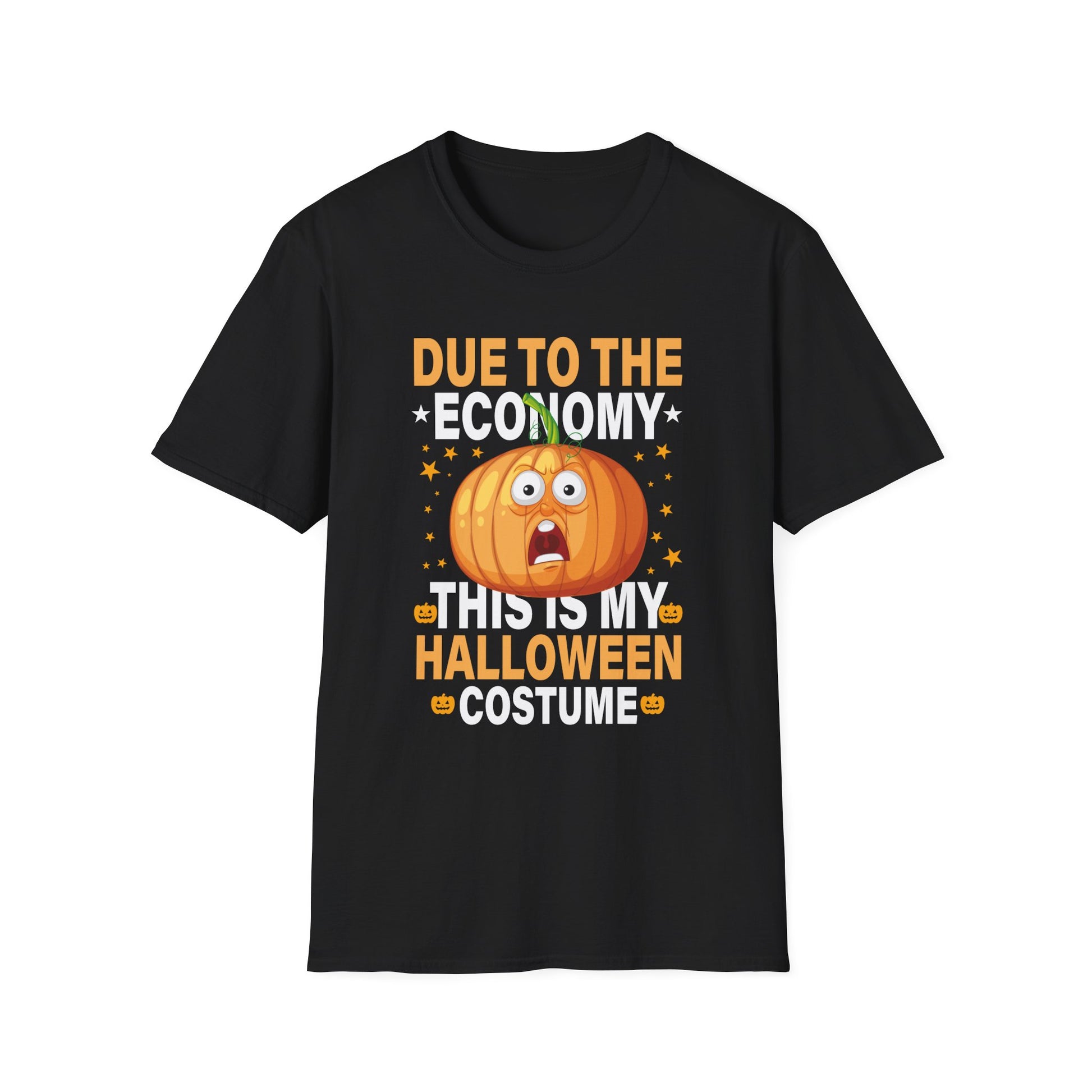 Due To Inflation This Is My Halloween Costume Cute Halloween Tee Unisex Softstyle T-Shirt