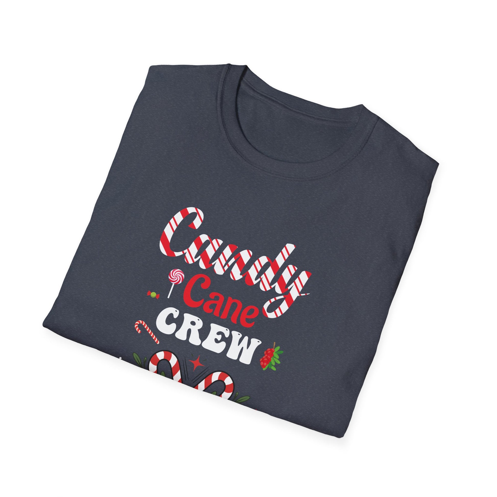 Christmas Candy Cane Heart Holiday Family Matching Pajama PJ T-Shirt