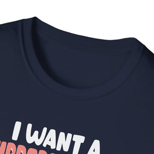 I Want a Hippopotamus for Christmas Unisex T-Shirt