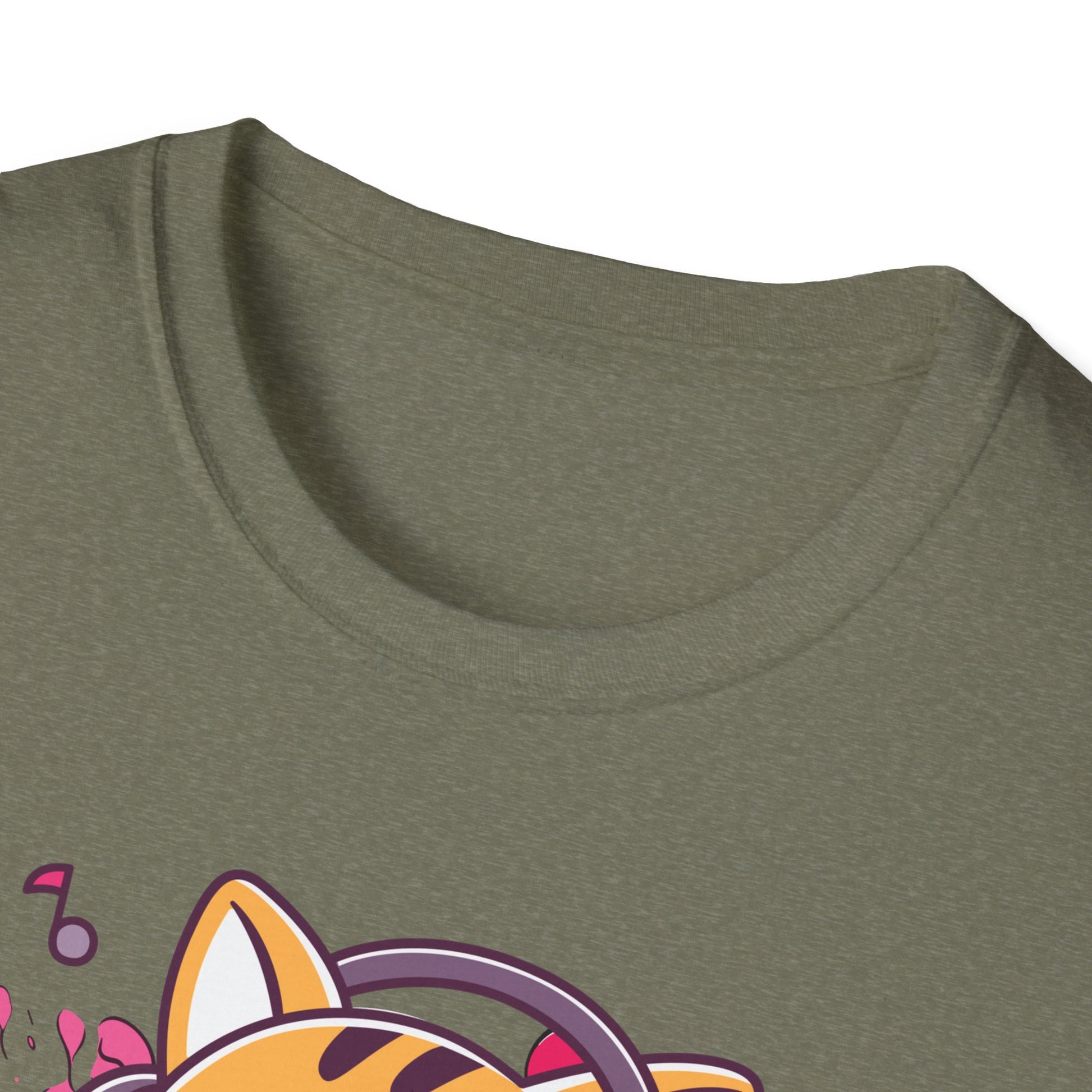 Funny Cute Cat Lover Can't hear you I'm listening to K pop Unisex T-Shirt