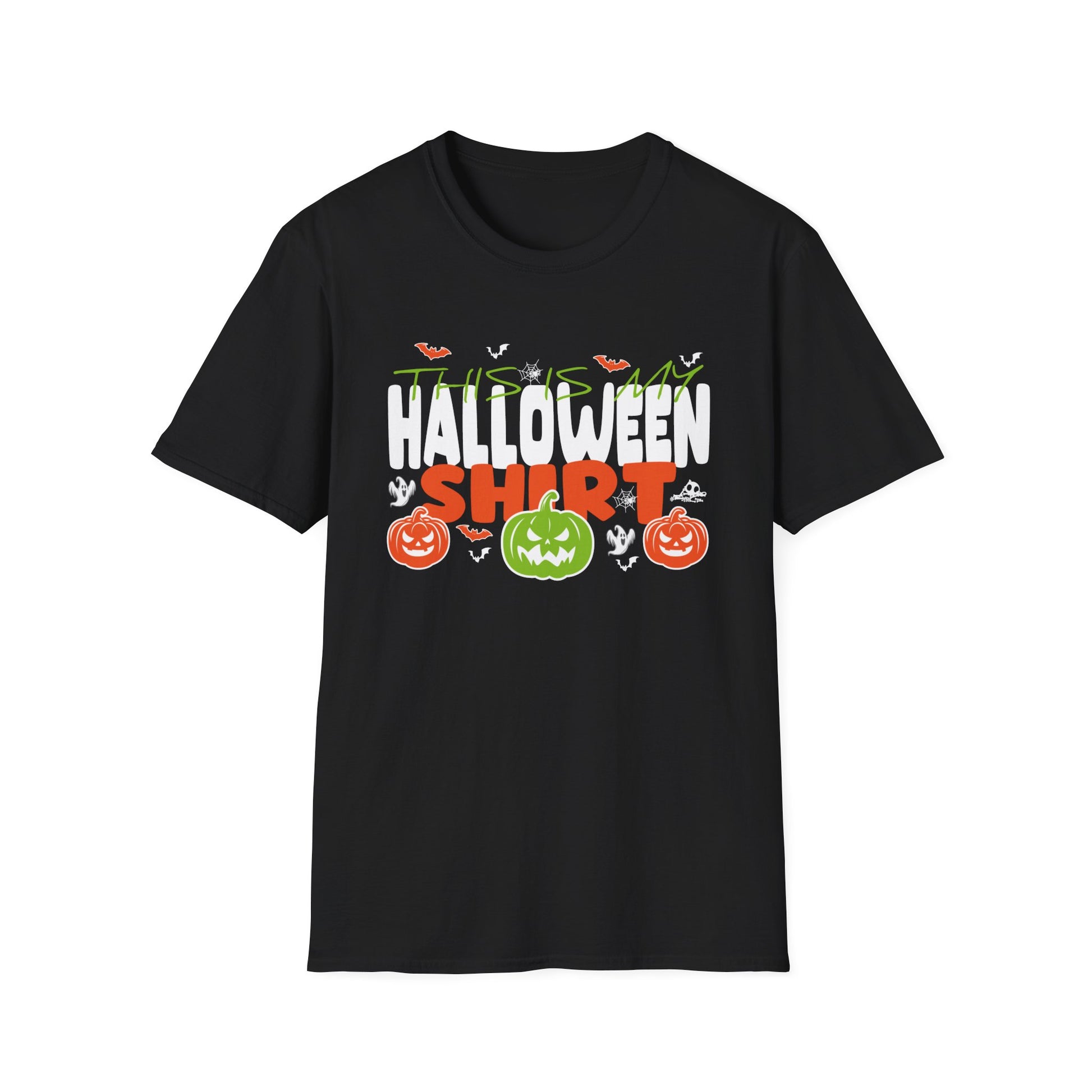 Halloween Shirt with Jack-O'-Lanterns — Cute Spooky Pumpkin Tee