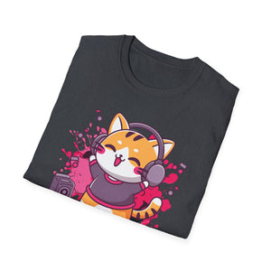 Funny Cute Cat Lover Can't hear you I'm listening to K pop Unisex T-Shirt