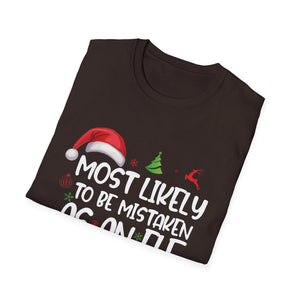 Most Likely To Be Mistaken As An Elf Family Christmas T-Shirt