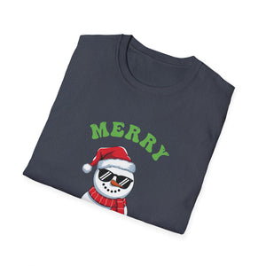 Merry Cruisemas 2025 Christmas Santa Snowman Cruise T-Shirt