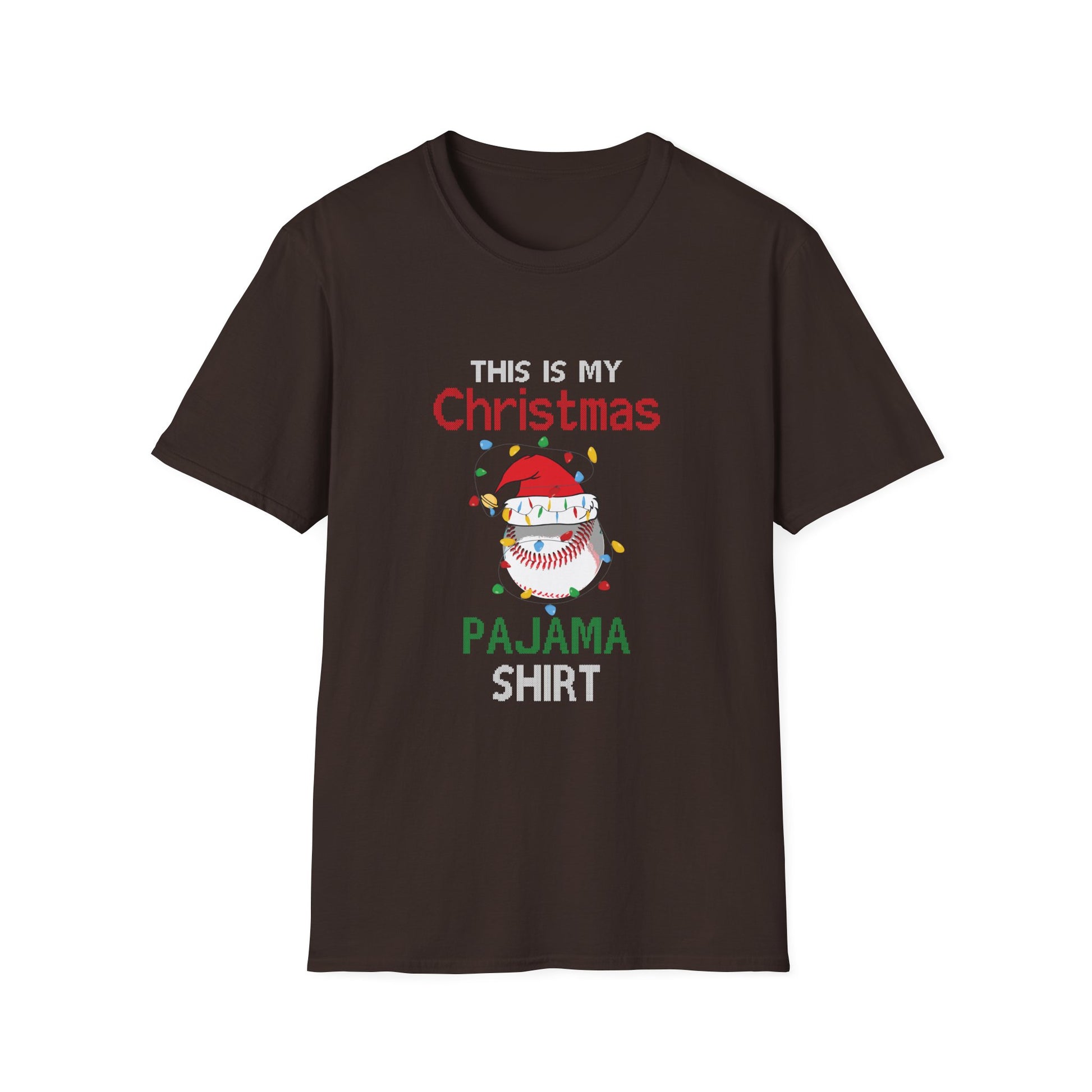 This Is My Christmas Pajama Shirt T-Shirt — Funny Holiday Santa Tee
