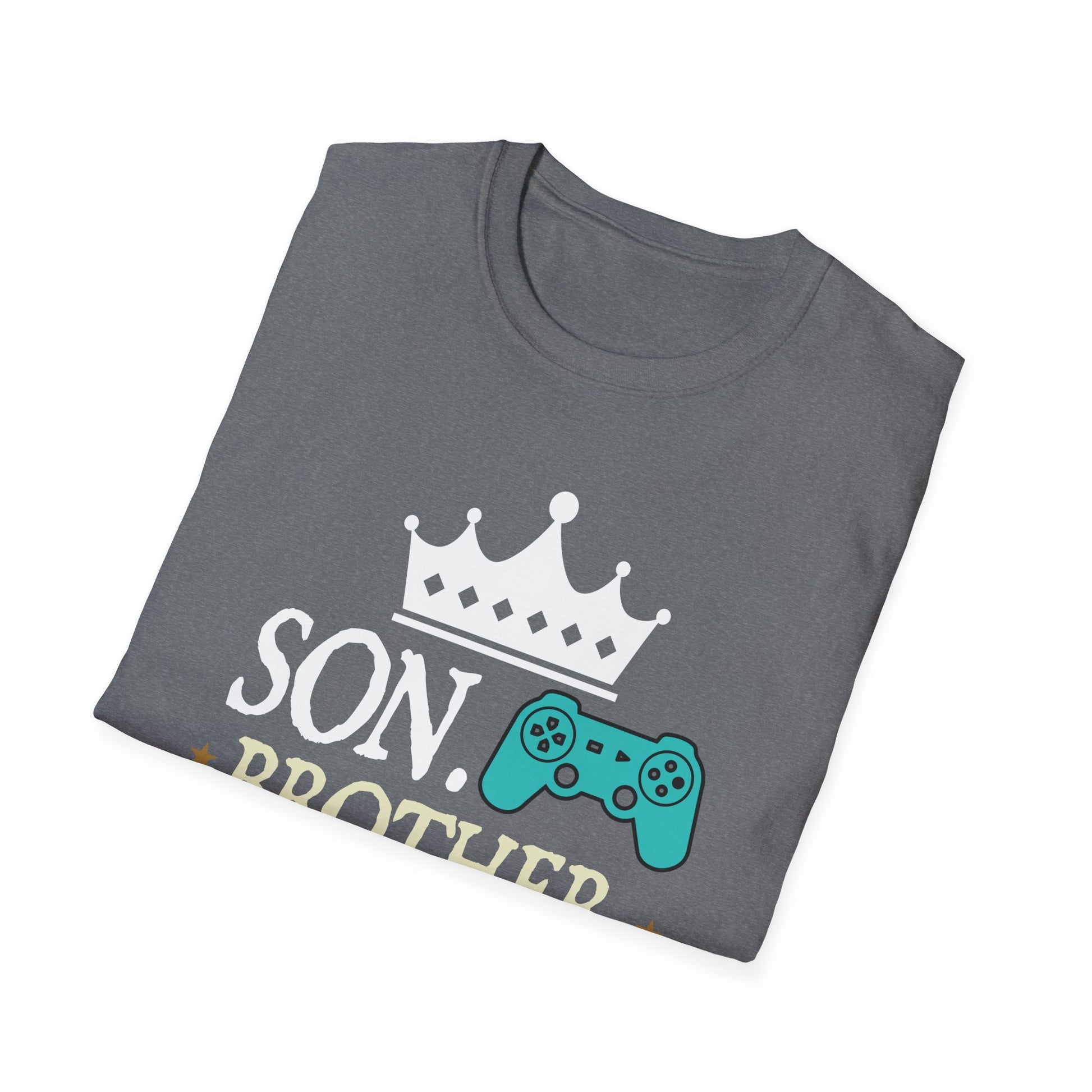 SON BROTHER GAMING LEGEND. Gamer Unisex Tee