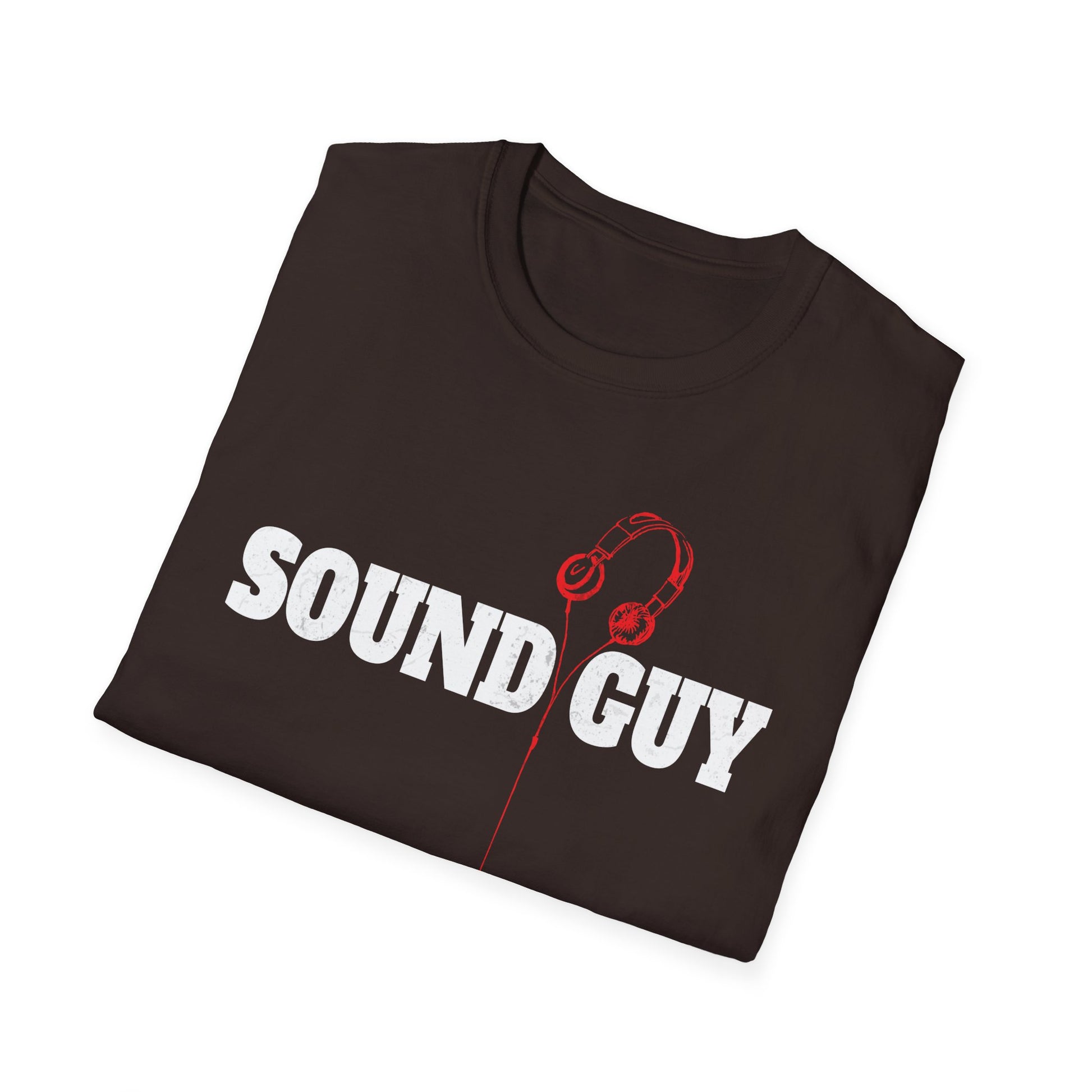Sound Guy T-Shirt – Pro Audio Headphones Crew Tee