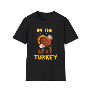 Funny “I’m the Sexy Turkey” T-Shirt — Thanksgiving Humorous Graphic Tee  Unisex T-Shirt