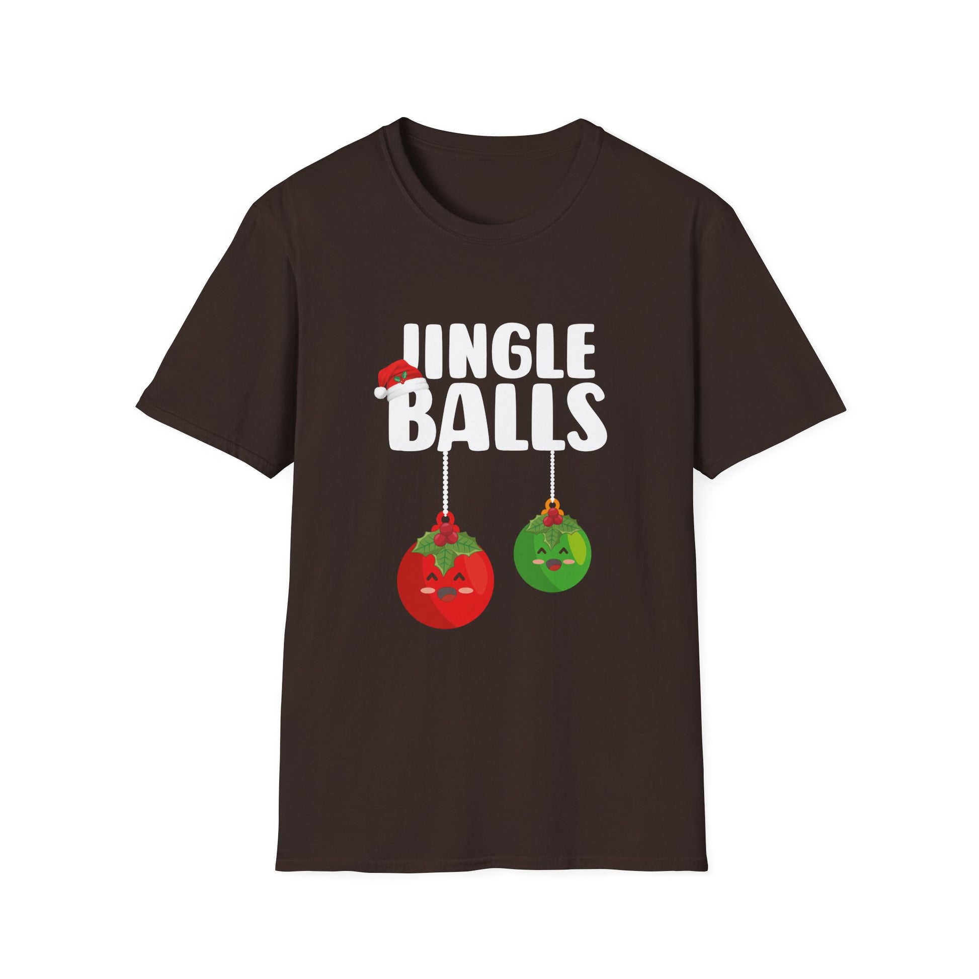 Jingle Balls Christmas T Shirt Matching Couple Chestnuts Unisex T-Shirt