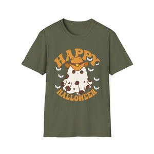 Happy Halloween Groovy Halloween Costume For Women TeeUnisex Softstyle T-Shirt