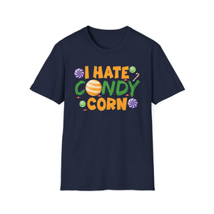 I Hate Candy Corn T-Shirt — Funny Halloween Anti-Candy Tee