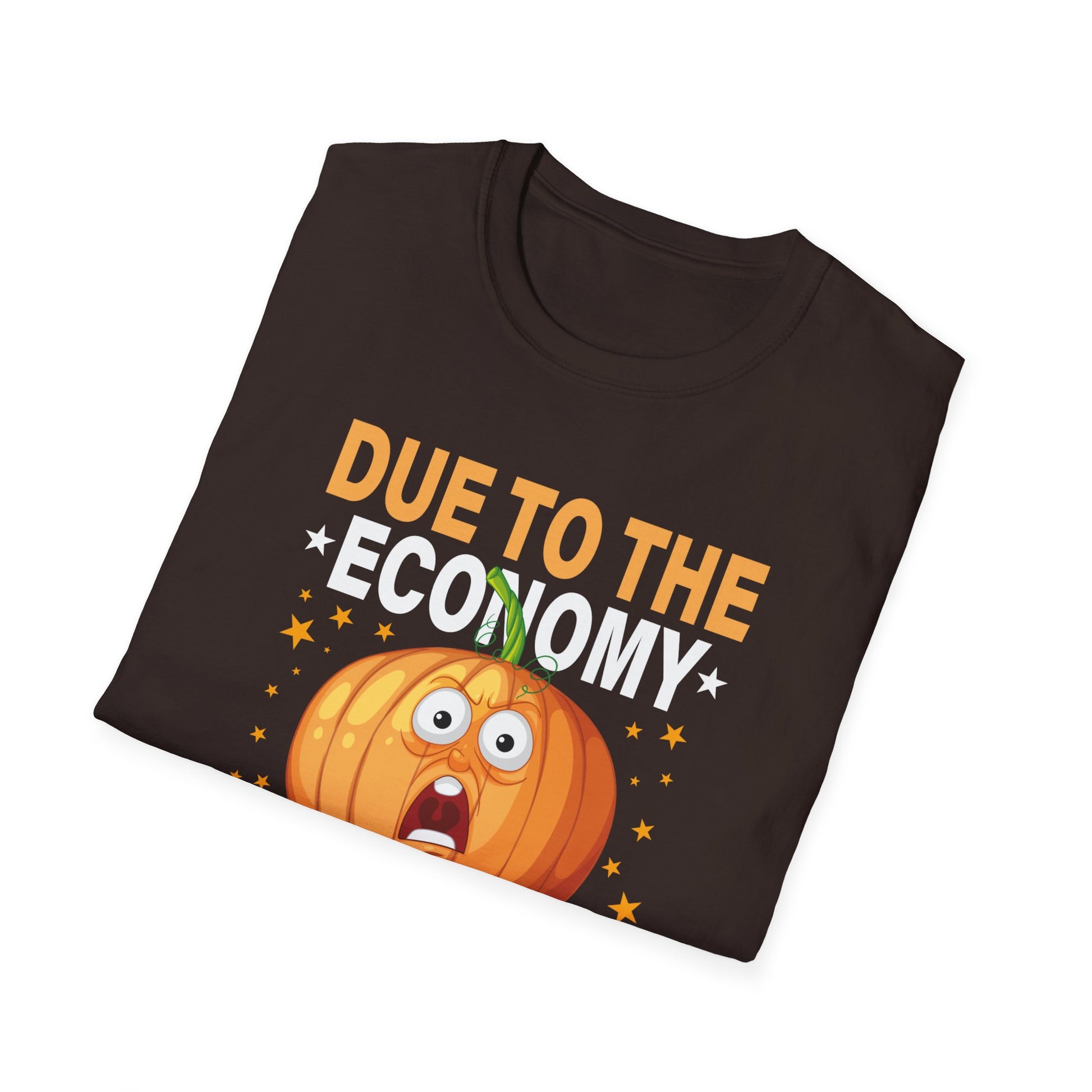 Due To Inflation This Is My Halloween Costume Cute Halloween Tee Unisex Softstyle T-Shirt