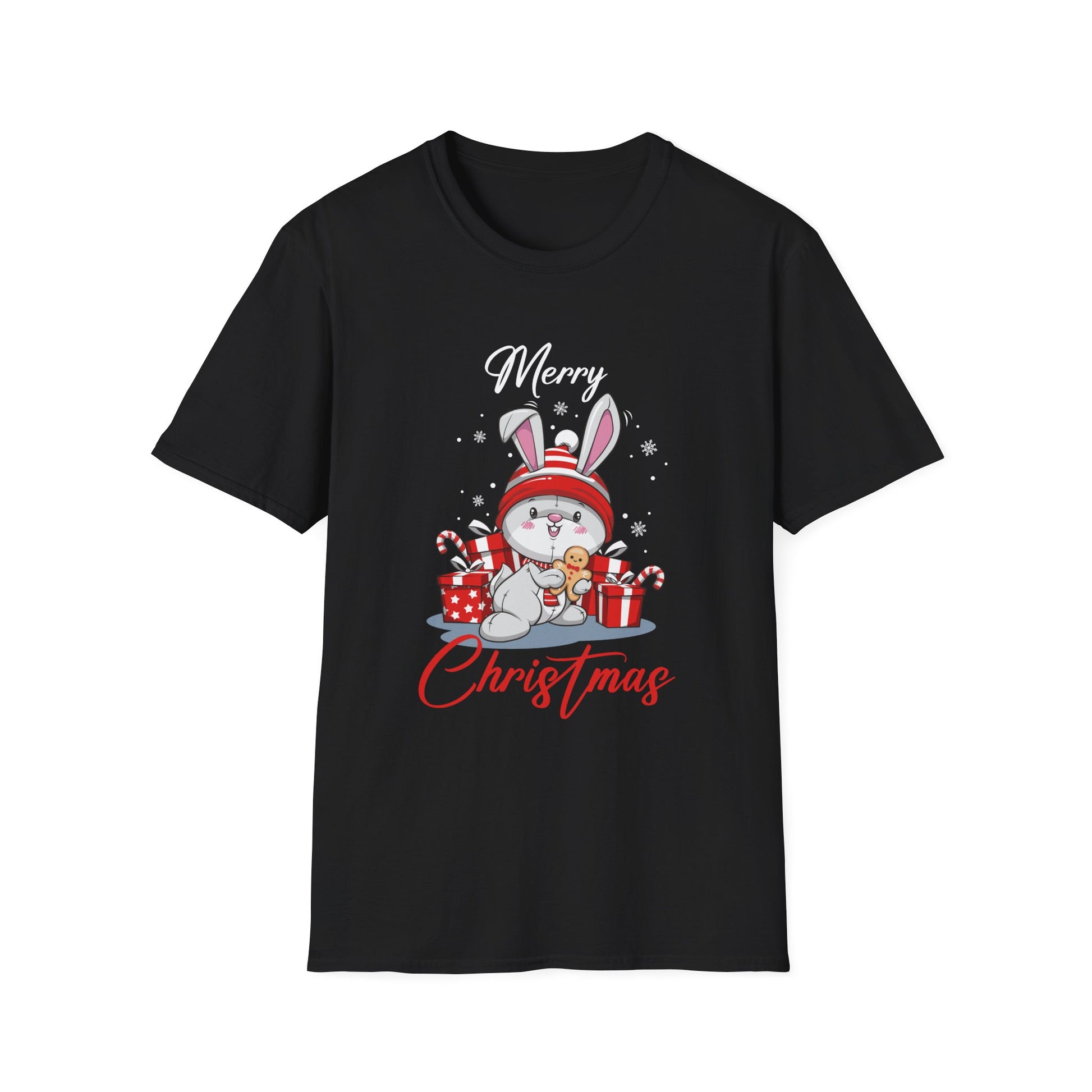 Christmas Bunny  Sweet Christmas Animals  Rabbit Unisex T-Shirt