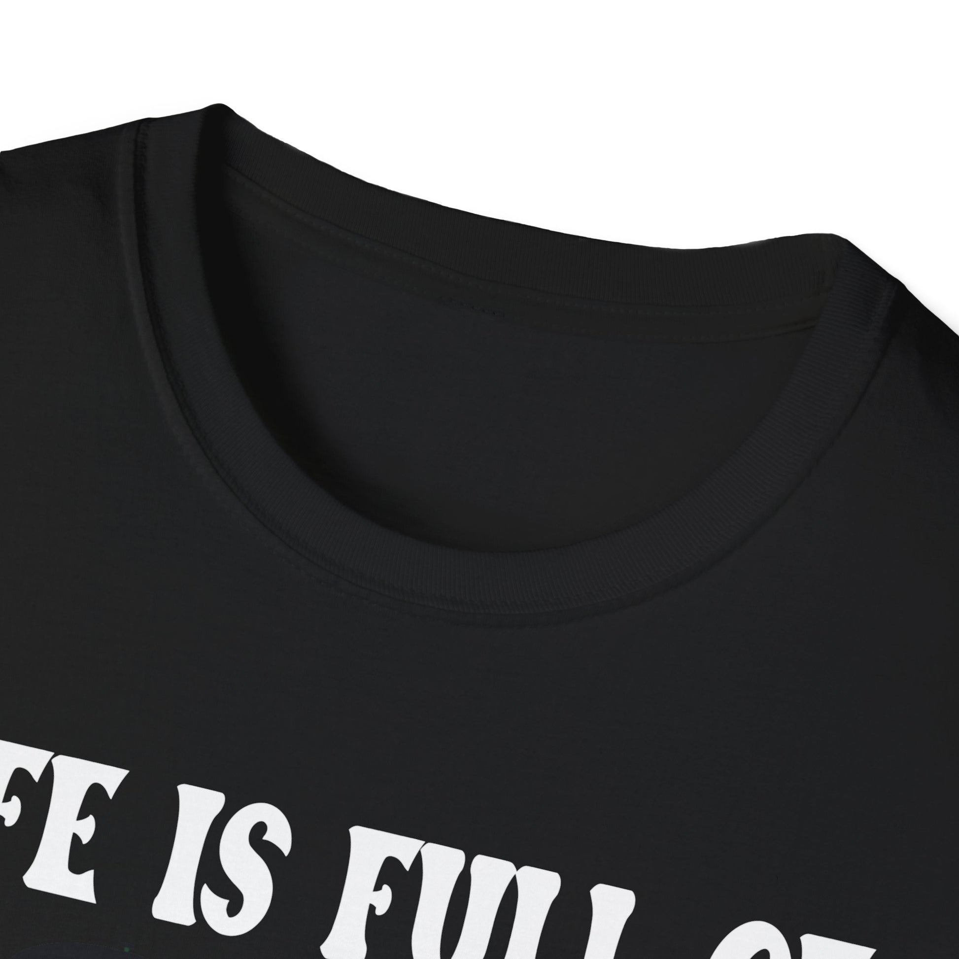 Guitar Choices T-Shirt — "Life Is Full Of Important Choices" Music Lover Tee