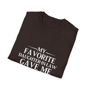 Christmas Gift For Father Mother in Law Funny Birthday Gifts Unisex T-Shirt