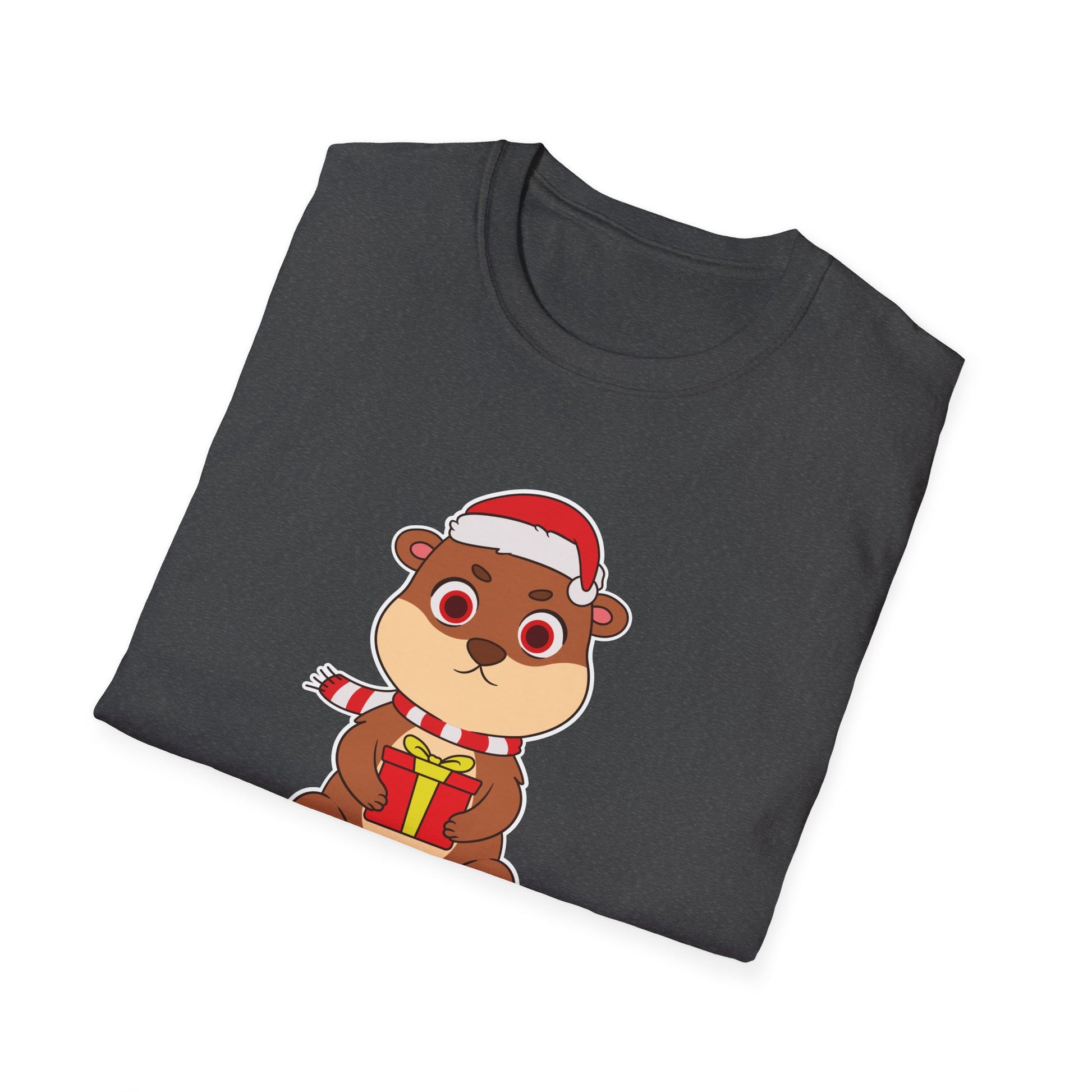 Beaver Christmas Cutie Beaver Christmas T-Shirt Unisex T-Shirt