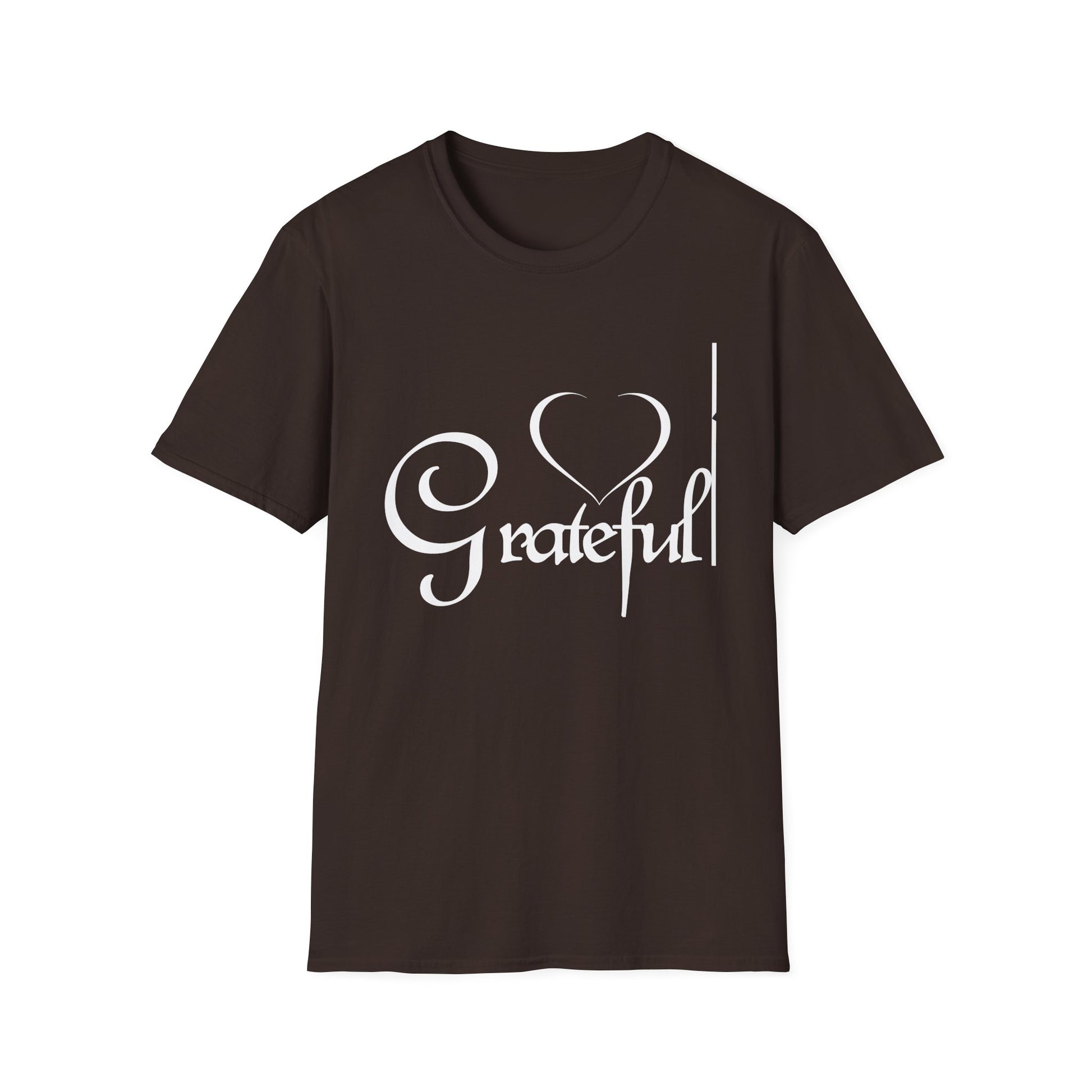 Grateful Heart T-Shirt — Inspirational Thankful Graphic Tee