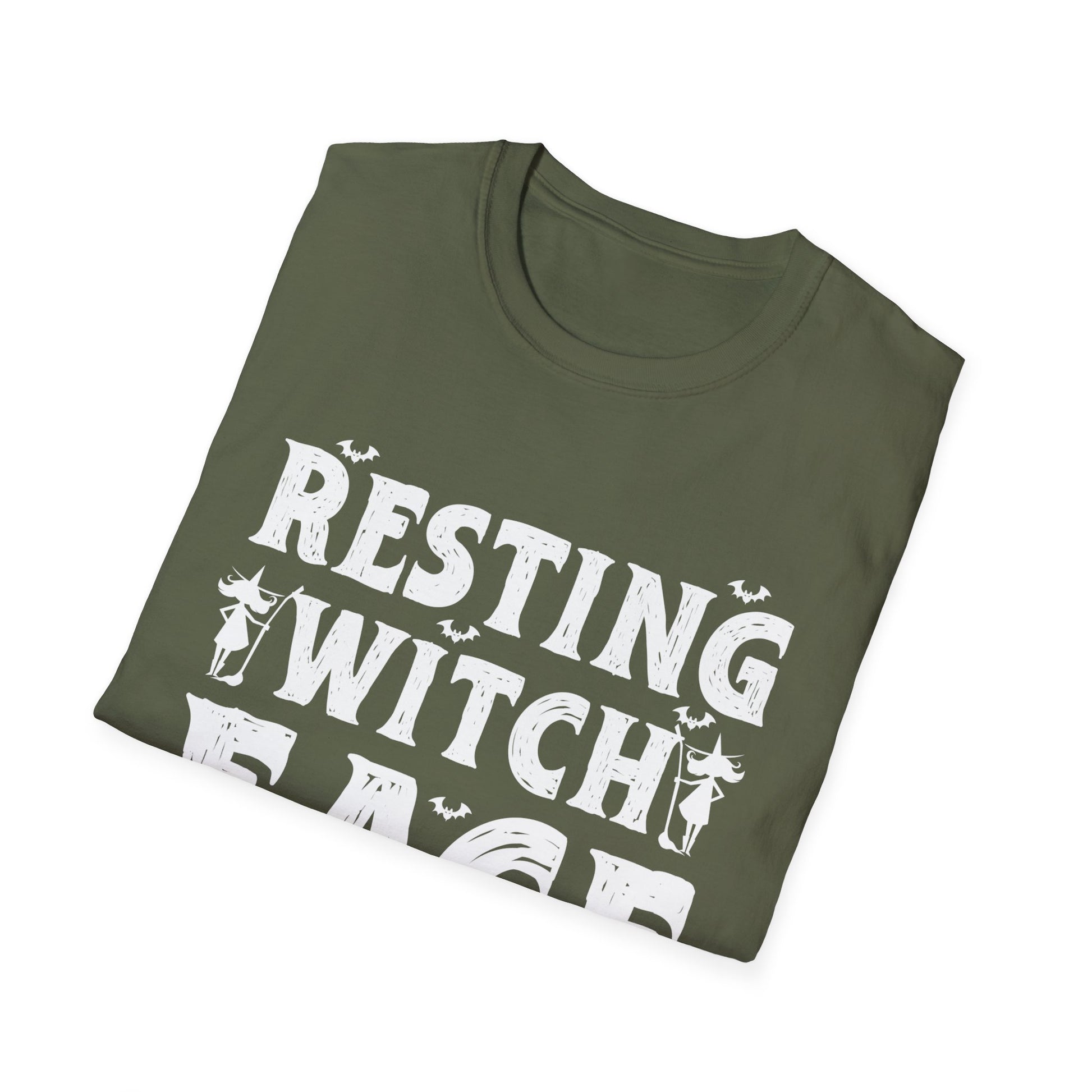 Resting Witch Face T-Shirt — Funny Halloween Witch Shirt