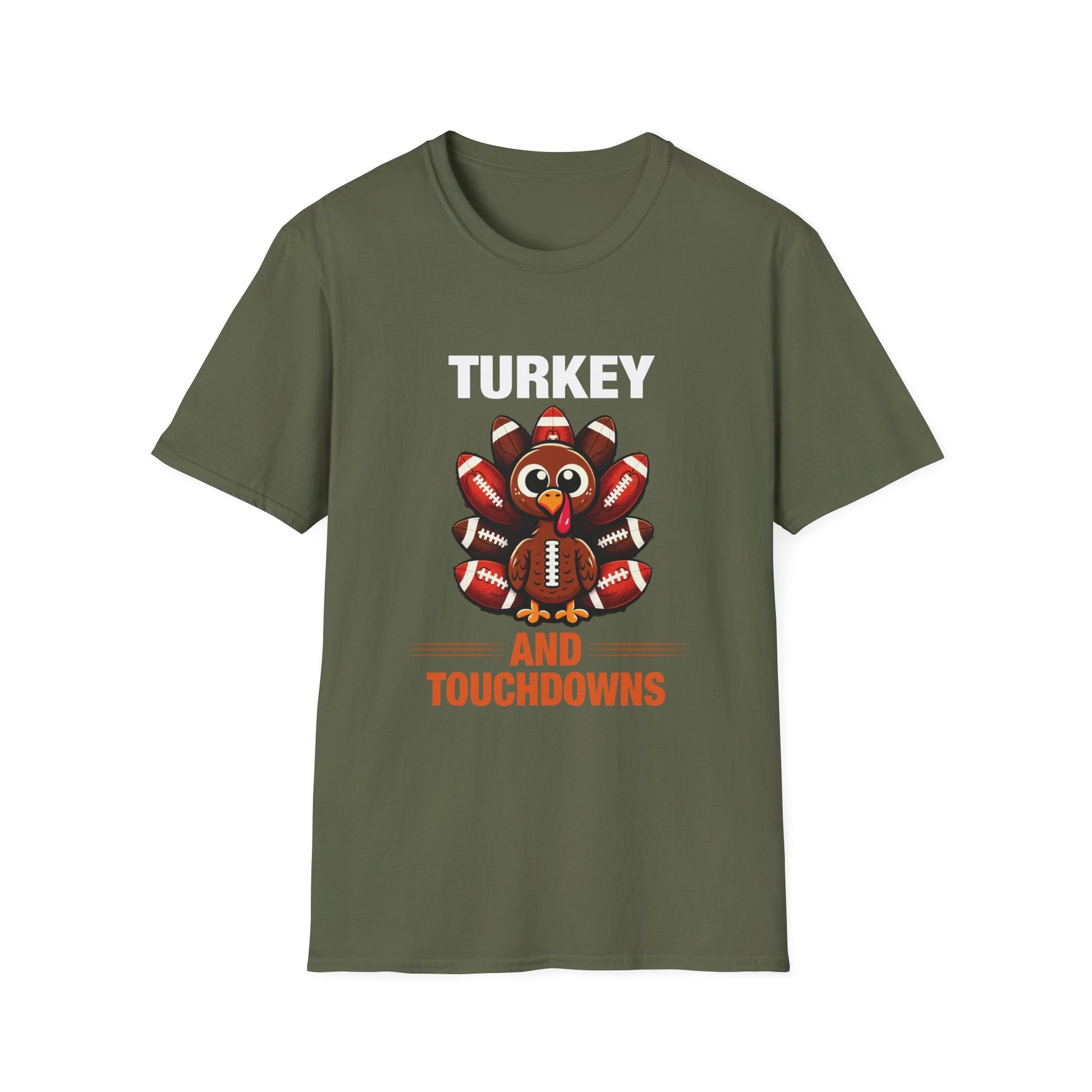 Turkey and Touchdowns T-Shirt