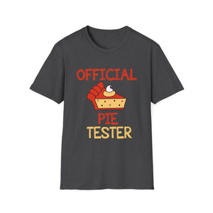 Official Pie Tester Unisex Softstyle T-Shirt