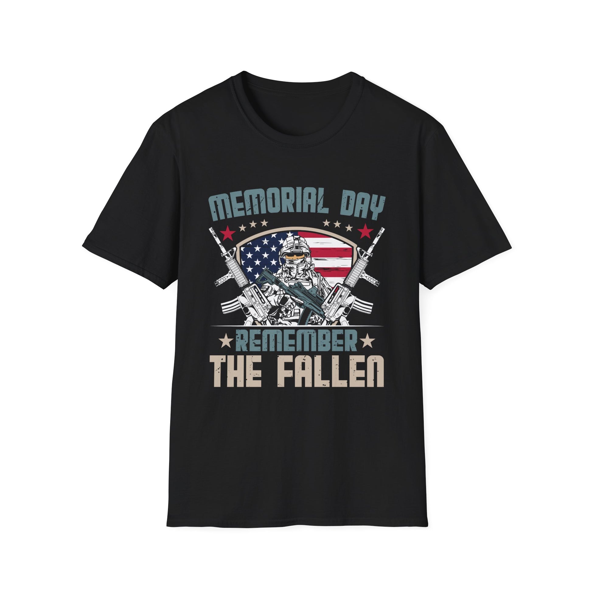 Military Memorial Day Remember The Fallen Veteran Unisex T-Shirt