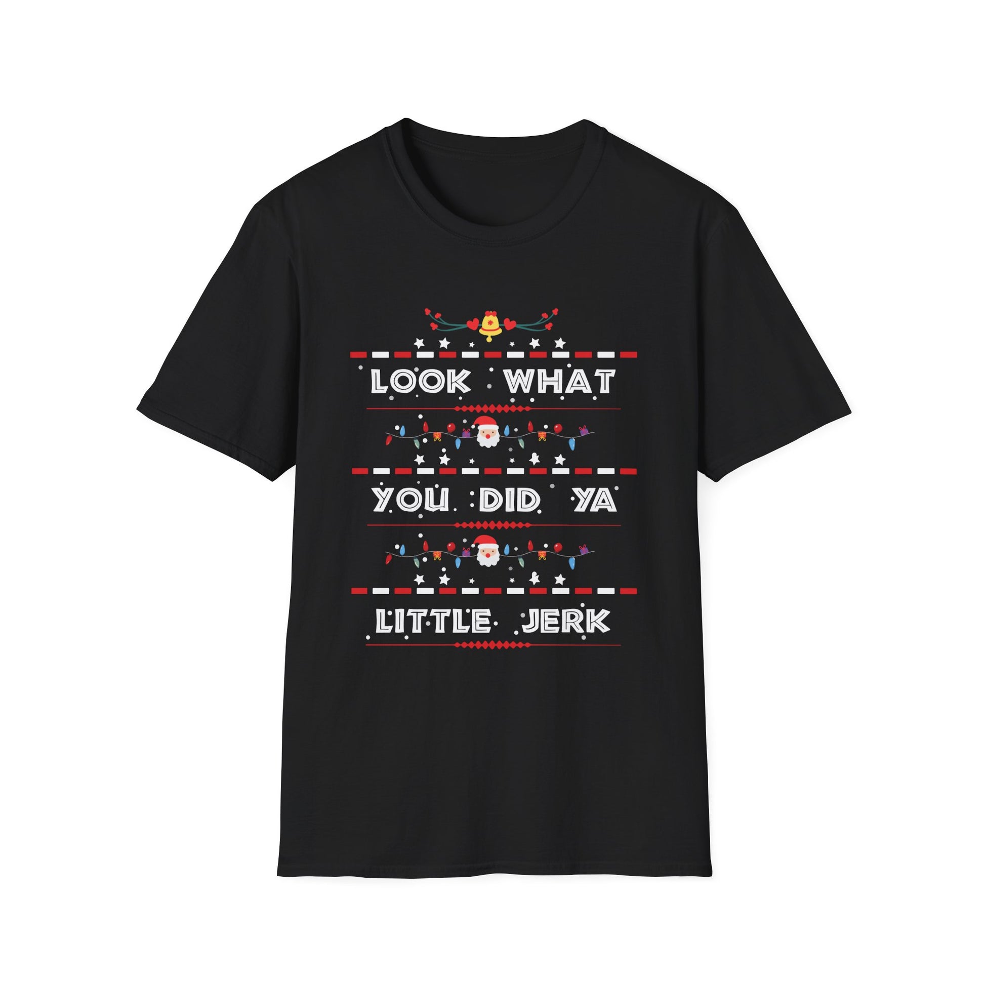 Santa Face Retro Sunglasses Christmas Xmas Men Women Kids T-Shirt-productor-mockup