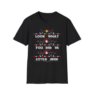 Santa Face Retro Sunglasses Christmas Xmas Men Women Kids T-Shirt-productor-mockup