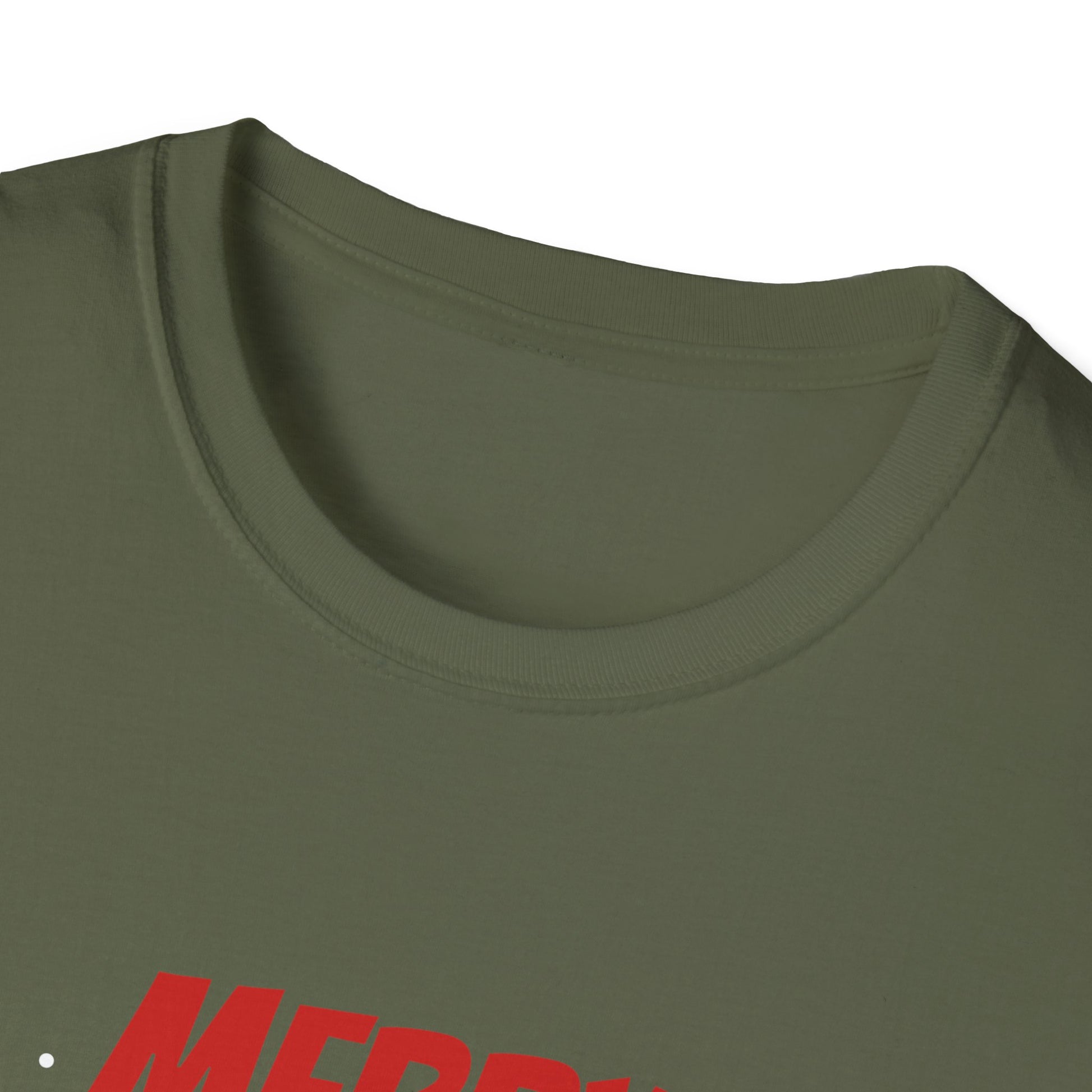 Christmas Penguin T-Shirt — "Merry Christmas" Holiday Graphic Tee
