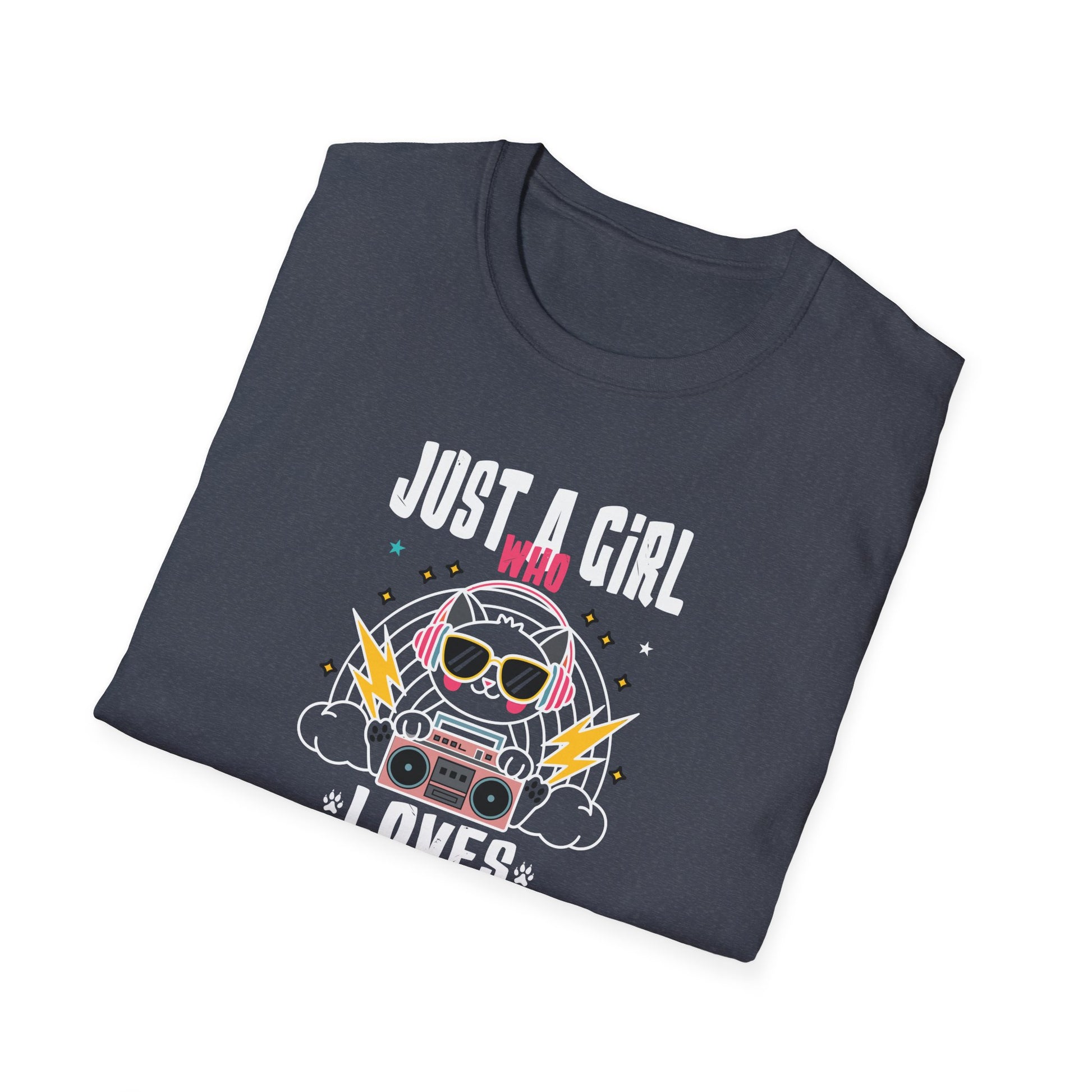 Just A Girl Who Loves Anime And K-Pop African American Afro Unisex T-Shirt