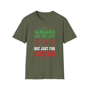 Gingers Are for Life  Funny Gingerbread Christmas Unisex T-Shirt