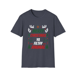 Merry Christmas Animal Filthy Ya Unisex T-Shirt