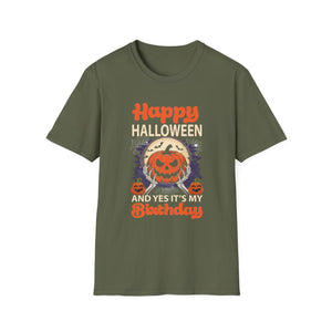 Halloween Birthday T-Shirt — 