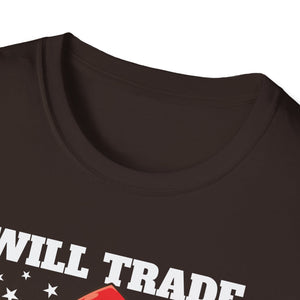 Sister Will Trade For Firecrackers T-Shirt — Funny 4th of July Fireworks Tee