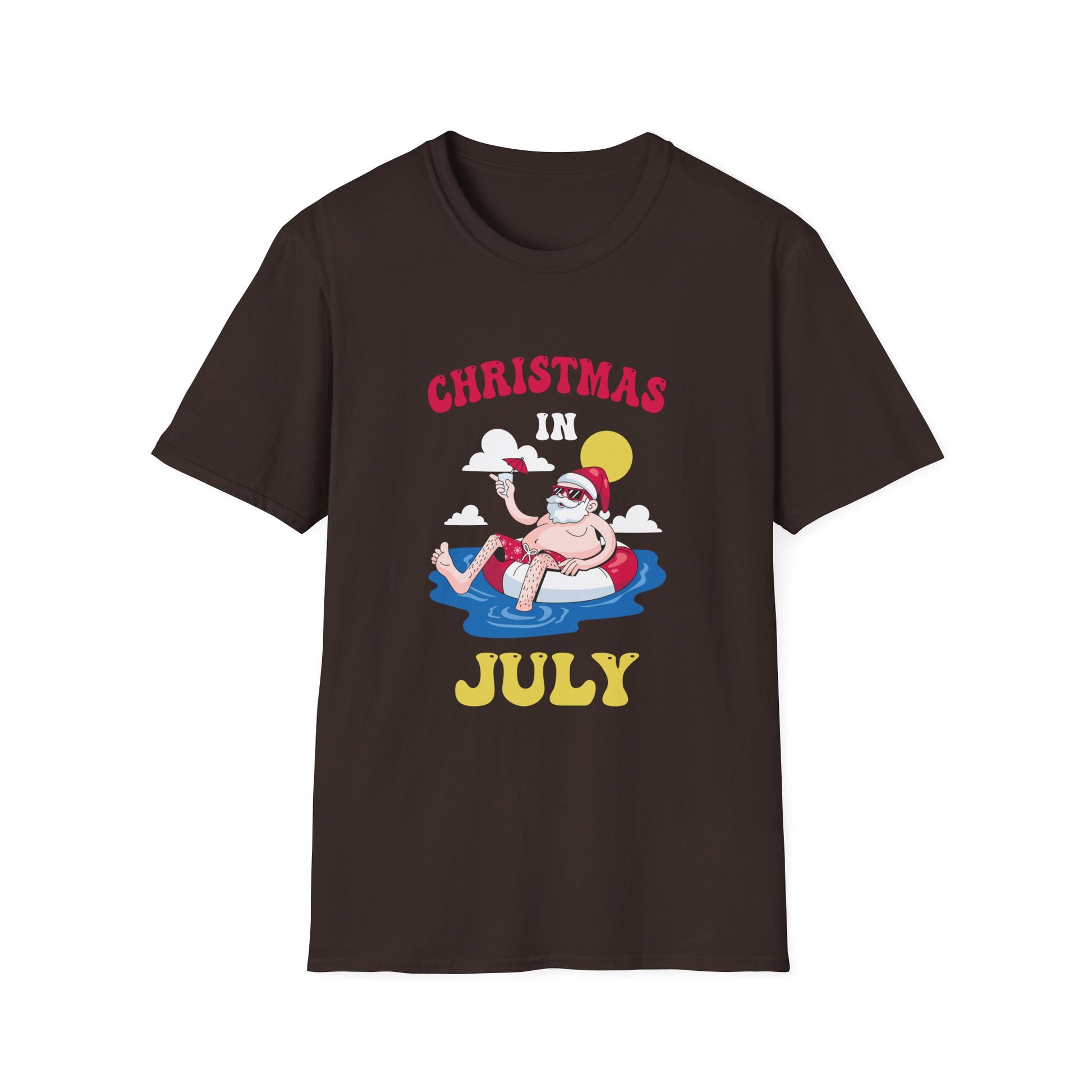 Christmas in July funny santa xmas for Sommer Christmas Unisex T-Shirt