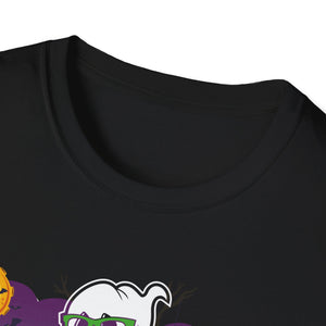 Booooks! Halloween Ghost Reading T-Shirt