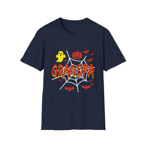 Grandpa Halloween Costume Family Matching Halloween Tee Unisex Softstyle T-Shirt