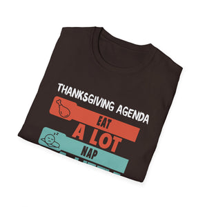 Thanksgiving Agenda T-Shirt — 