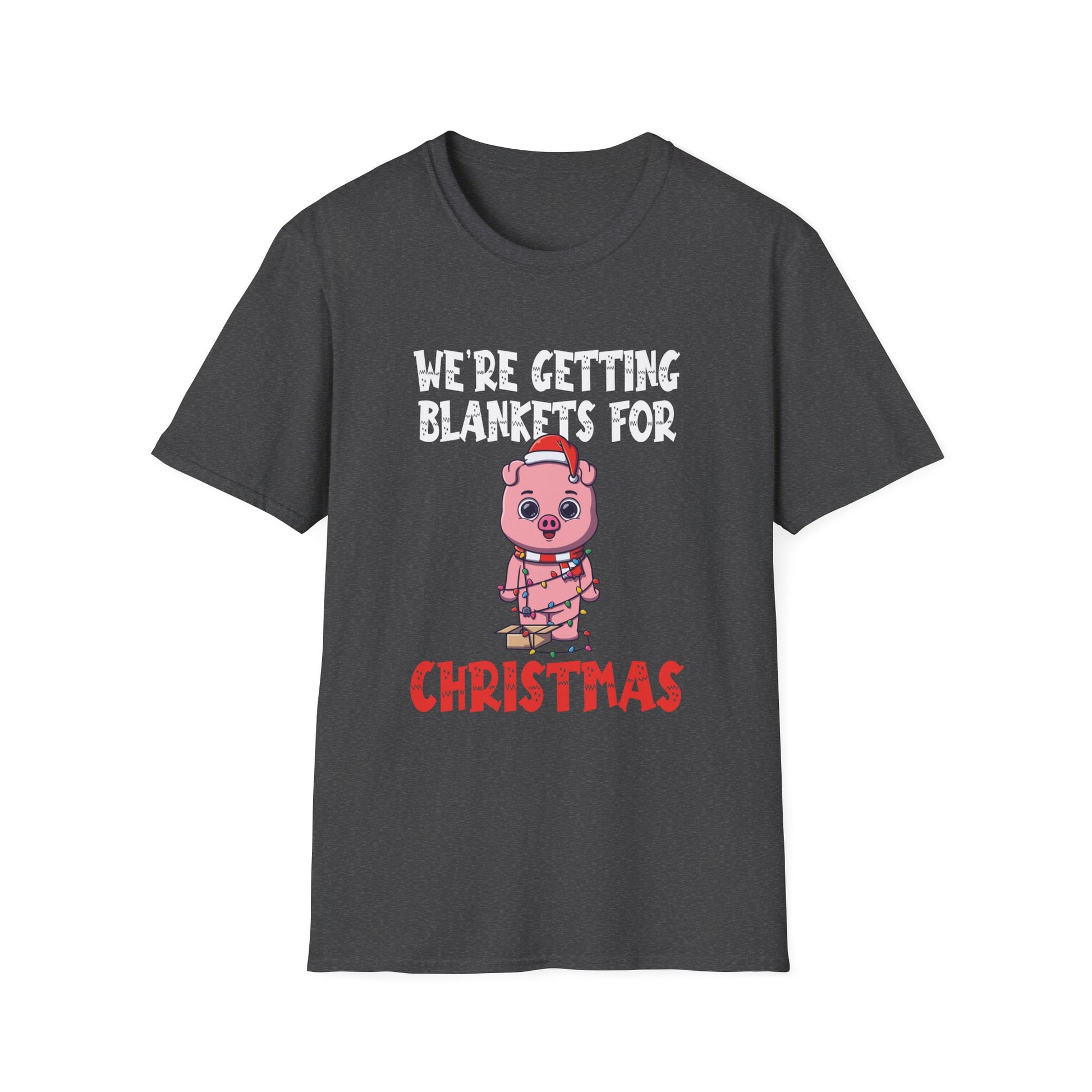 Funny Festive Pigs in Blankets Christmas Unisex T-Shirt