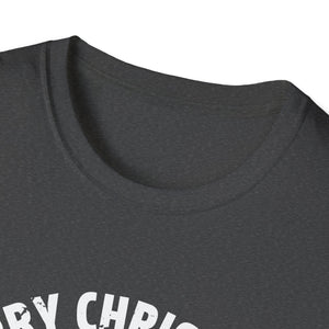 Merry Christmas in July T-Shirt – Santa on the Beach Graphic Tee