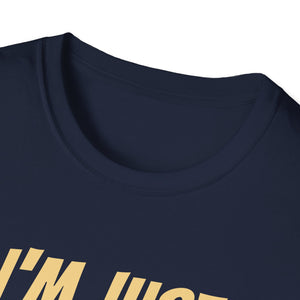 I_m Just Here For The Pie Christmas Pumpkin Funny Turkey Day T-Shirt