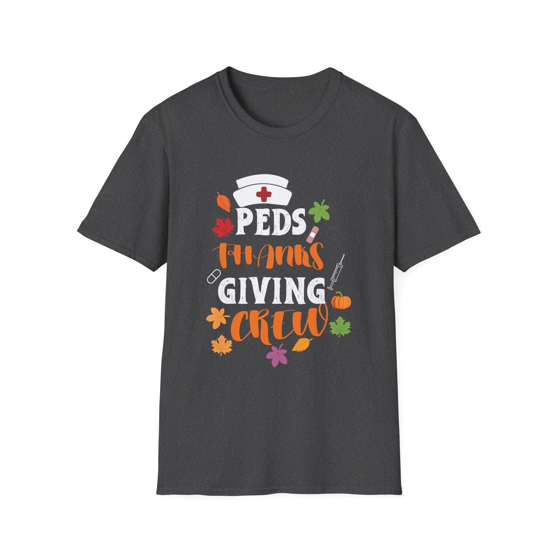 Peds Nursing Thanksgiving Crew T-Shirt