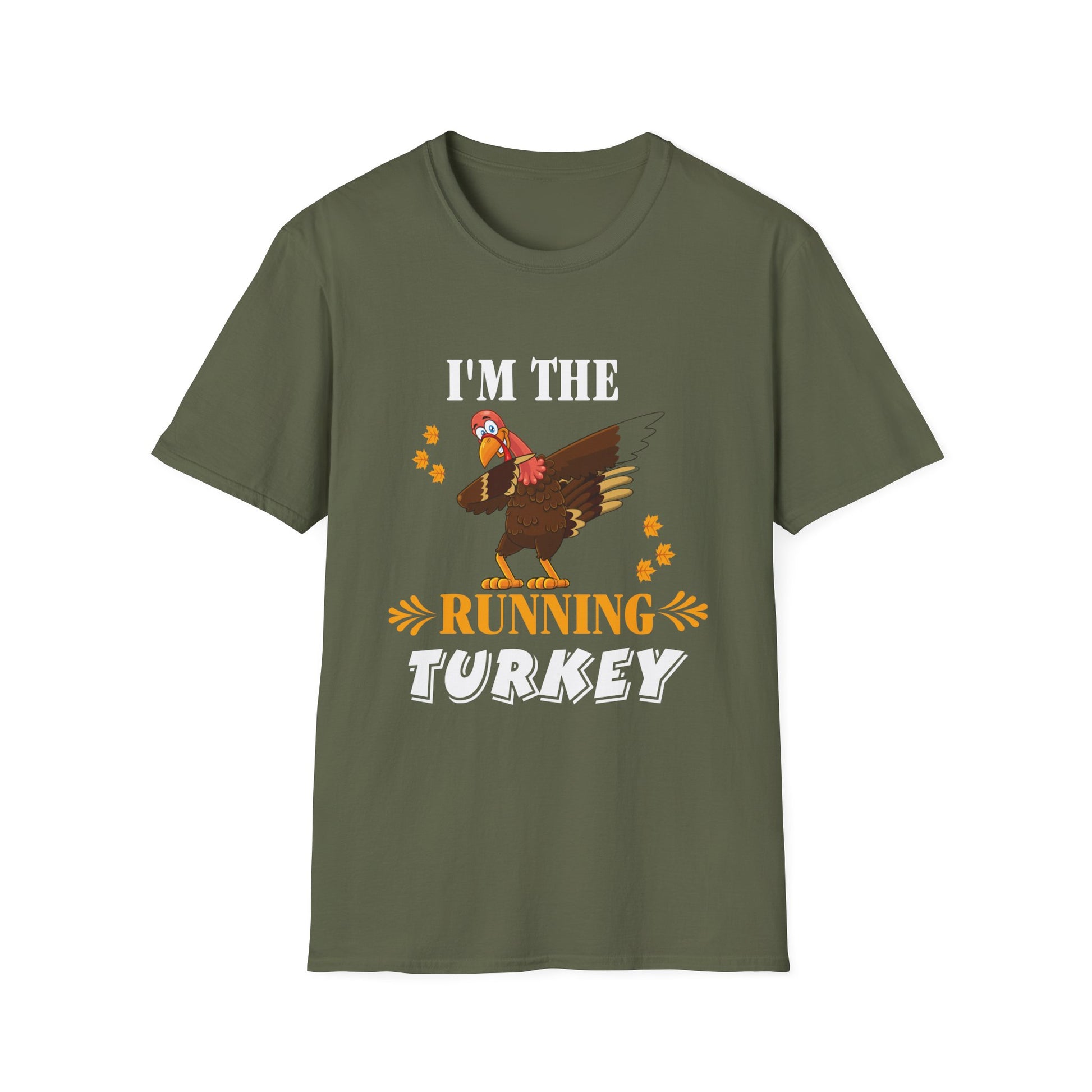 I’m The Running Turkey T‑Shirt — Funny Thanksgiving Turkey Shirt