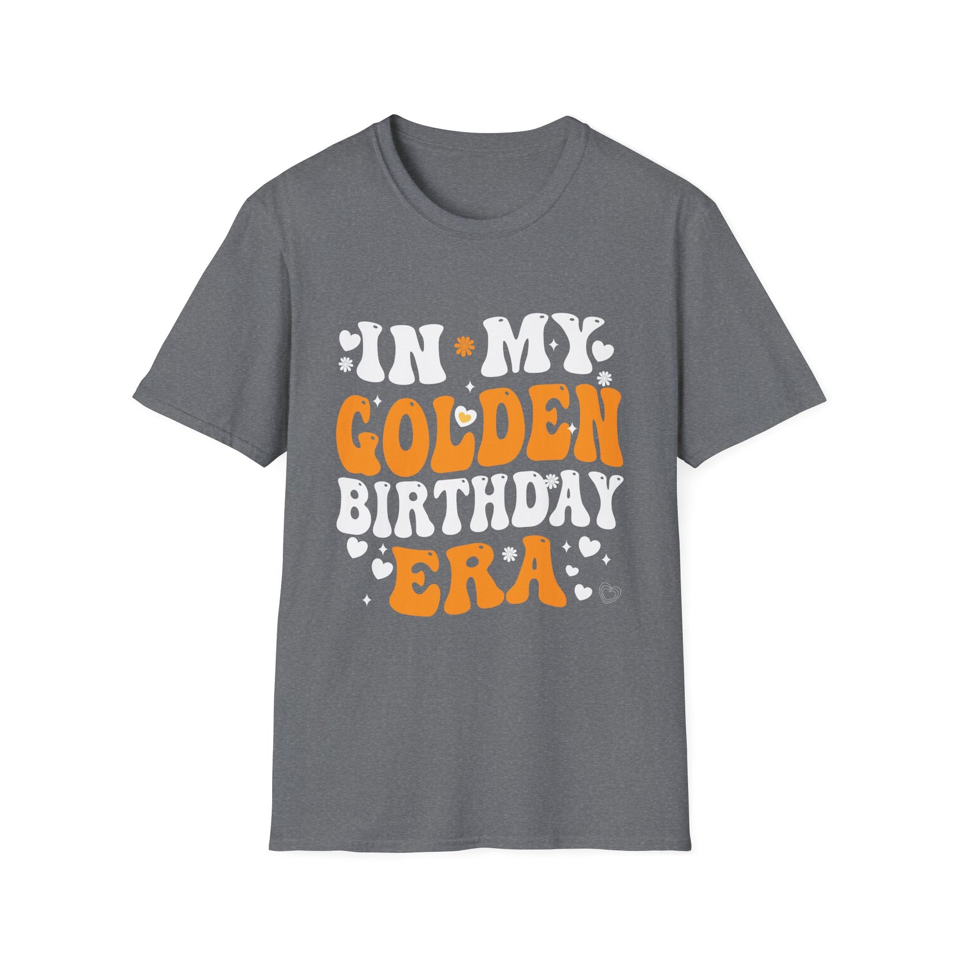 Retro Groovy In My Golden Birthday Era Unisex T-Shirt