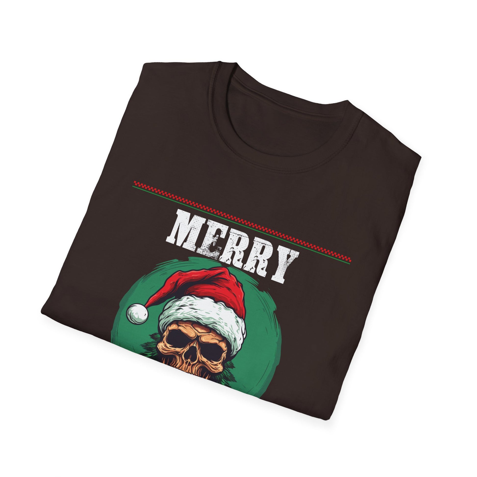 Merry Christmas Skull T-Shirt