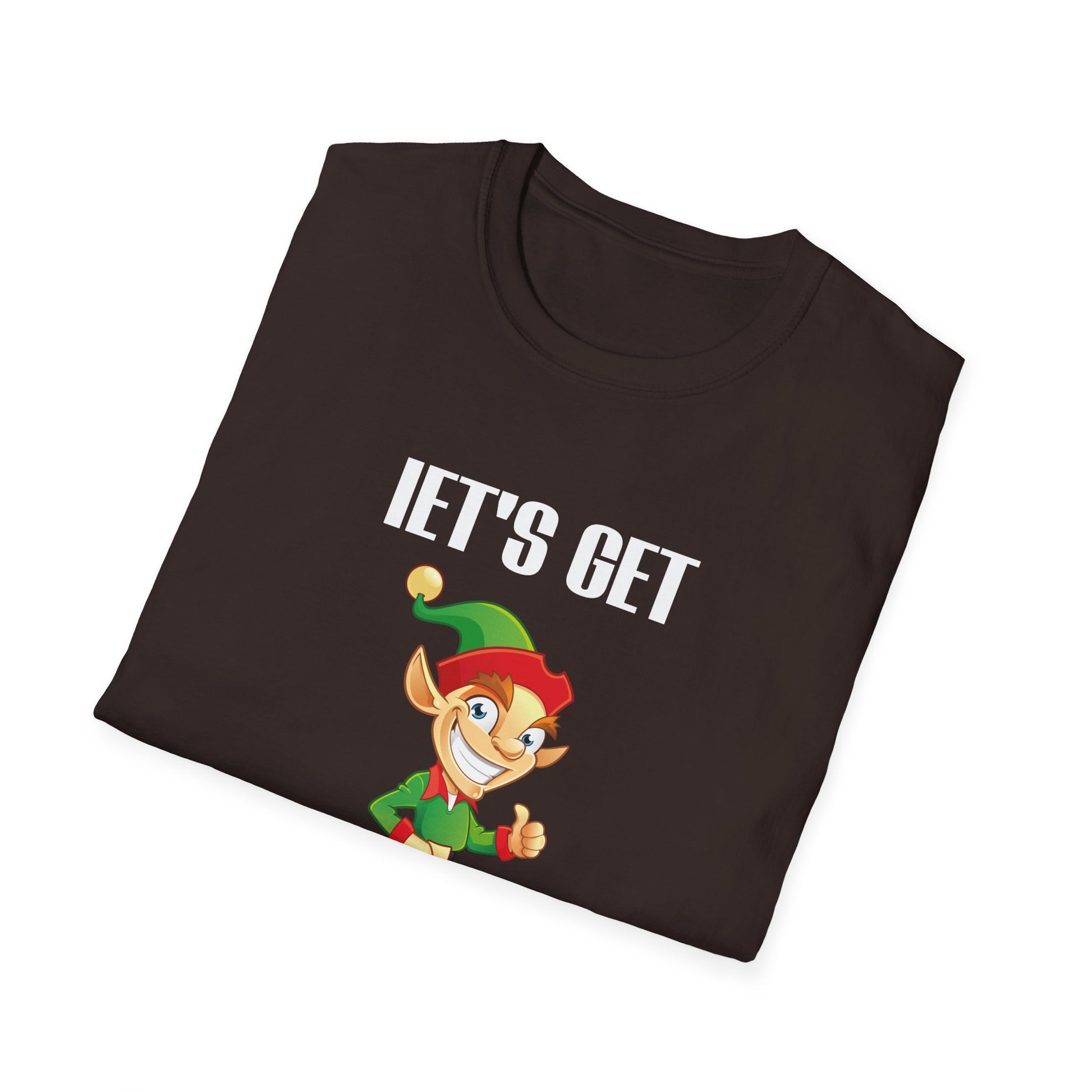 Christmas Elf Santa Ugly Christmas Unisex T-Shirt