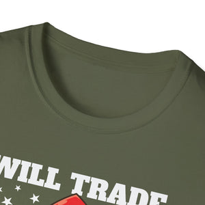 Sister Will Trade For Firecrackers T-Shirt — Funny 4th of July Fireworks Tee