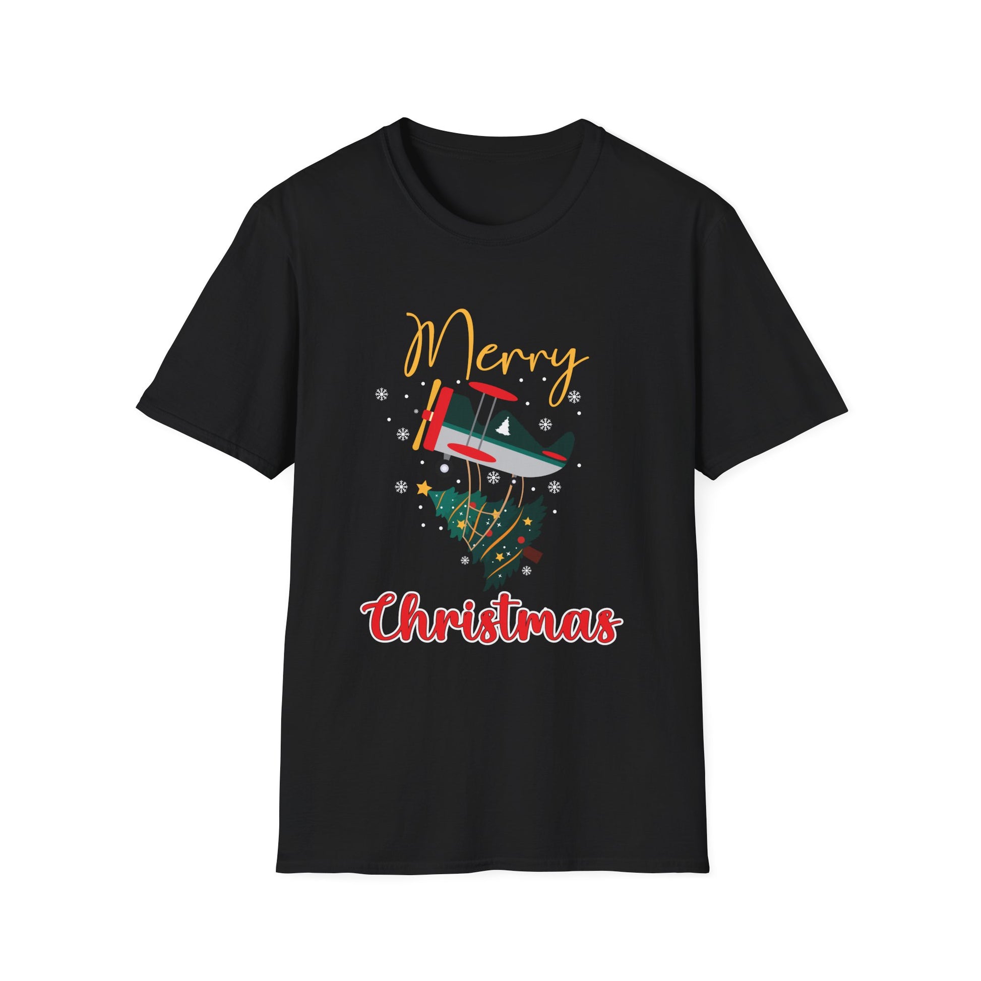 Christmas Merry Snowmobile T-Shirt